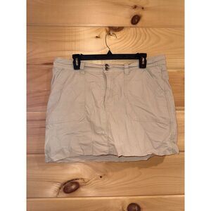 Women's Lee Y2K Beige Cargo Skort